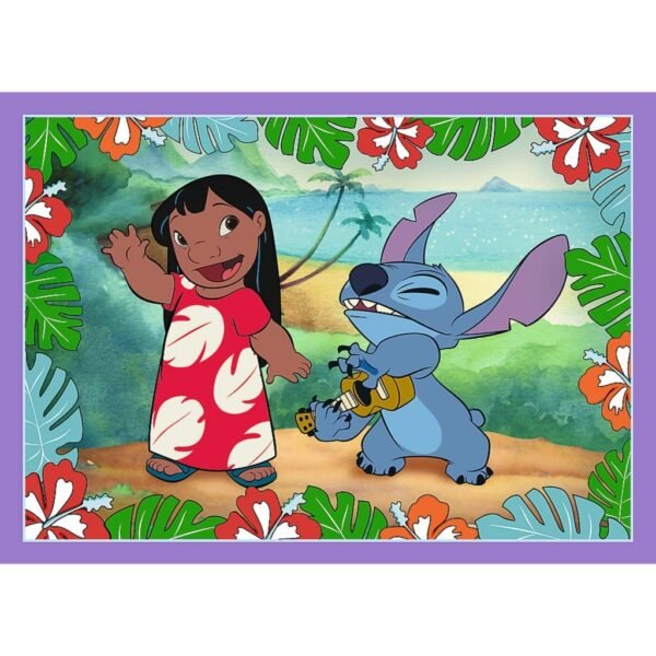 Trefl Disney Stitch 4in1 Puzzel 35-70 Stukjes - Afbeelding 3