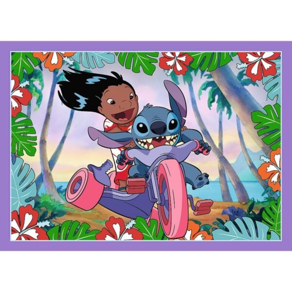 Trefl Disney Stitch 4in1 Puzzel 35-70 Stukjes - Afbeelding 4