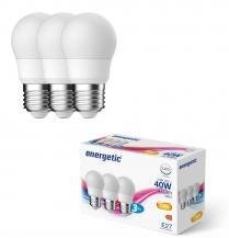 Energitc Kogel E27 5,6W Mat 3-pack