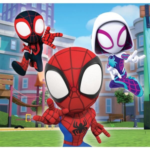 Clementoni Super Color Puzzel Spidey and Friends 3x48 Stukjes - Afbeelding 2