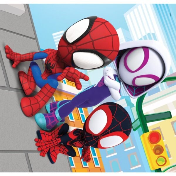 Clementoni Super Color Puzzel Spidey and Friends 3x48 Stukjes - Afbeelding 3