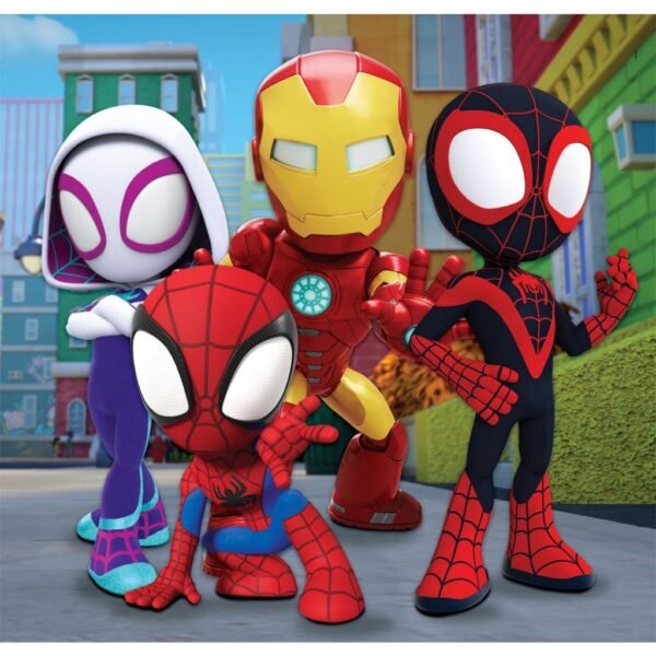 Clementoni Super Color Puzzel Spidey and Friends 3x48 Stukjes - Afbeelding 4