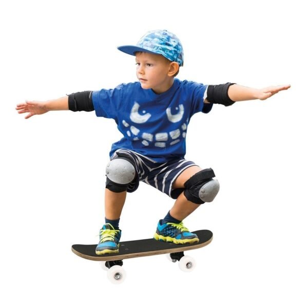 Mini Houten Skateboard 43x12 cm - Afbeelding 2