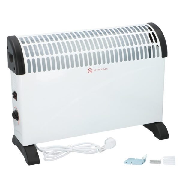 Alpina Convectorkachel 2000W Wit/Zwart - Afbeelding 2