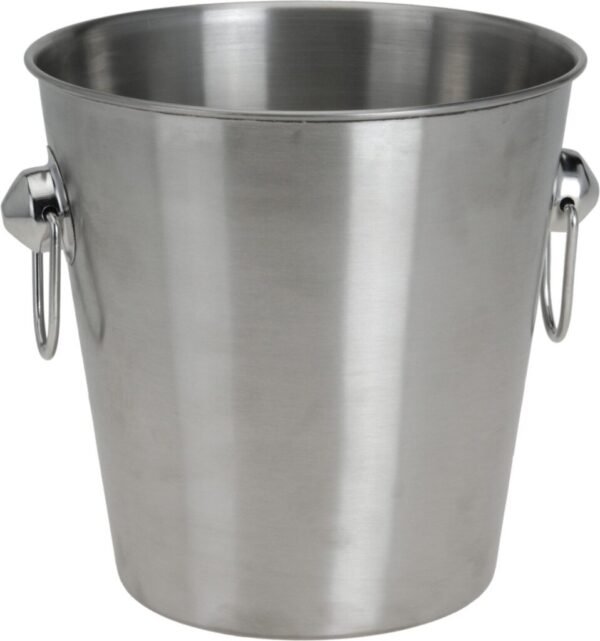 Excellent Houseware Champagnekoeler/ijsemmer 3L Zilver RVS D20 cm