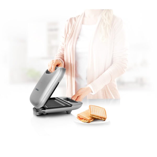 Princess 127003 Sandwichmaker Zwart/Zilver - Afbeelding 6