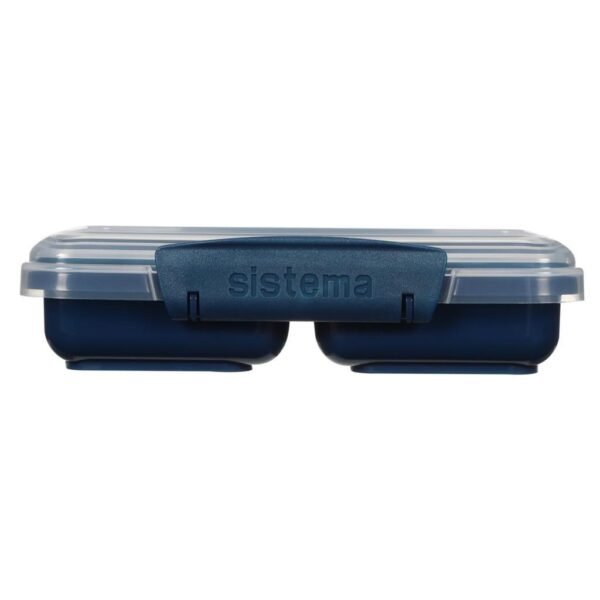 Sistema Snack Meeneem Doos 2 Vakken 350 ml Assorti Blauw/Lichtblauw - Afbeelding 4