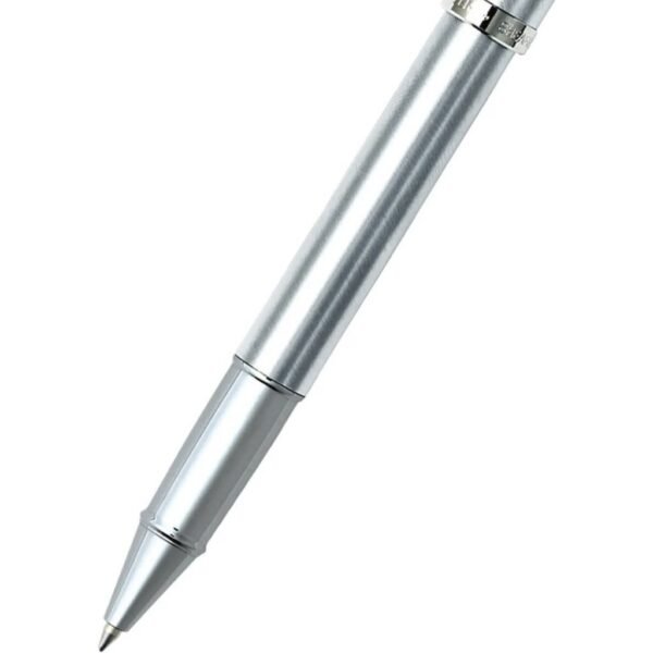 Sheaffer SF-E1930651 Rollerball 100 M Brushed Chrome Nickel Plated - Afbeelding 2