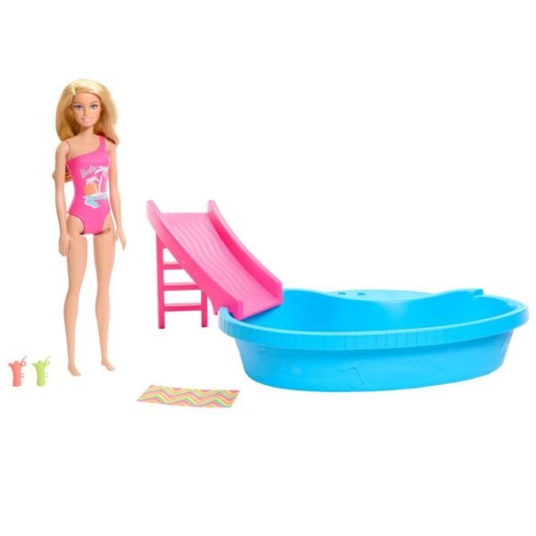 Barbie Zwembad met Pop - Afbeelding 3