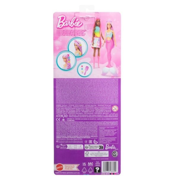 Barbie Zeemeermin Pop Roze - Afbeelding 4