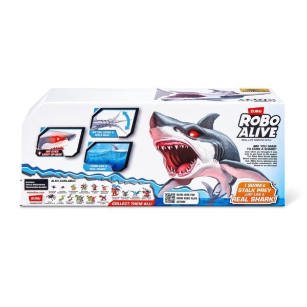 Zuru Robo Alive Haai + Licht 40 cm - Afbeelding 2