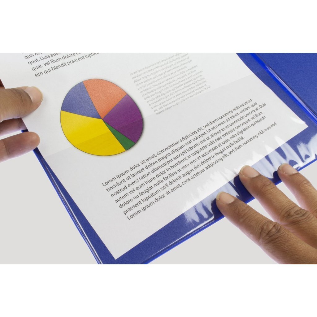 Seco SE-570-PVC-BU Klembord met Klep A4+ Blauw - Afbeelding 4