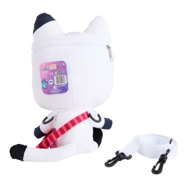 Gabby's Dollhouse 3D Rugtas Pluche Pandy Paws - Afbeelding 3