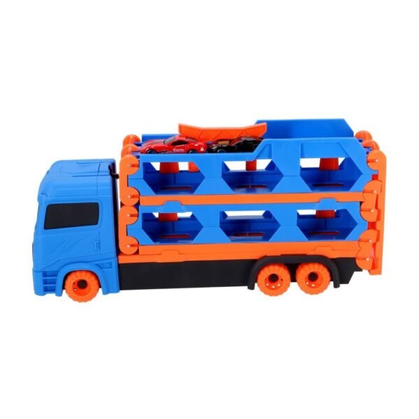 Pop-Up Auto Transporter + 2 Die-Cast Voertuigen - Afbeelding 3