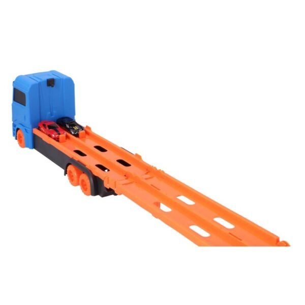 Pop-Up Auto Transporter + 2 Die-Cast Voertuigen - Afbeelding 4