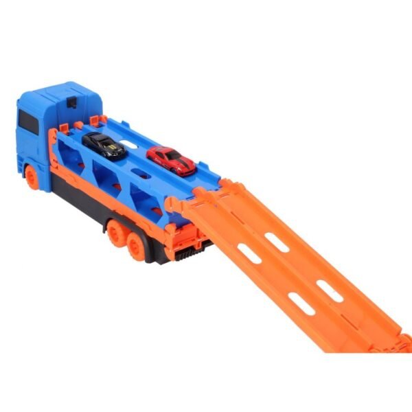Pop-Up Auto Transporter + 2 Die-Cast Voertuigen - Afbeelding 5