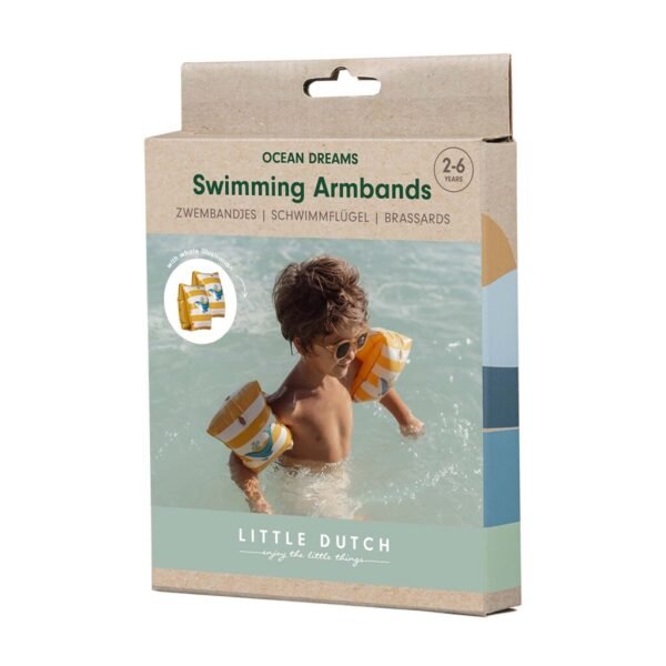 Little Dutch Ocean Dreams Zwemmouwtjes Geel/Wit - Afbeelding 5