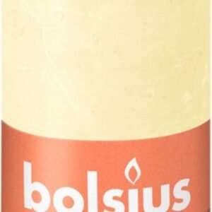 Bolsius Stompkaars Rustiek Butter Yellow 13 cm /&oslash; 7 cm