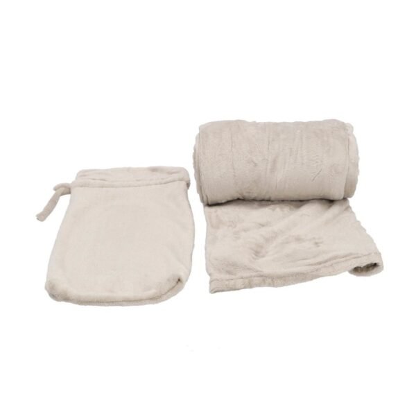 Atmosphere Plaid 150x200 cm Beige/Polyester - Afbeelding 4
