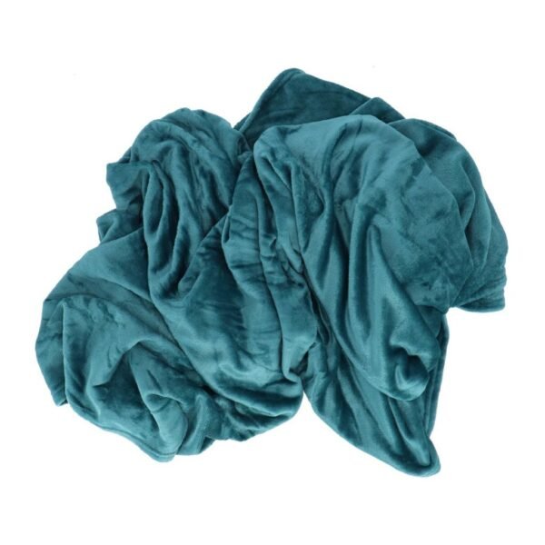 Atmosphere Plaid 150x200 cm Petrol/Polyester - Afbeelding 2