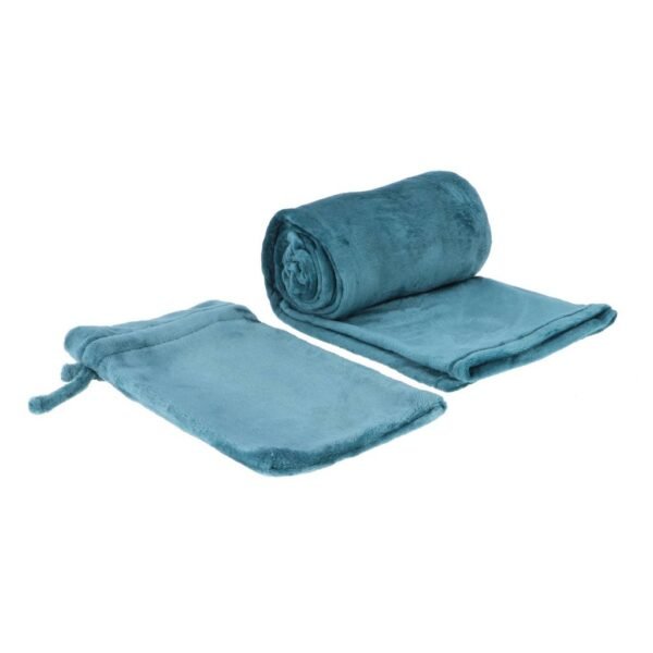 Atmosphere Plaid 150x200 cm Petrol/Polyester - Afbeelding 3