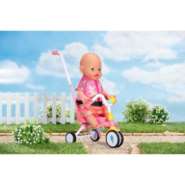 Baby Born Fiets Outfit 43 cm Roze/Oranje - Afbeelding 3