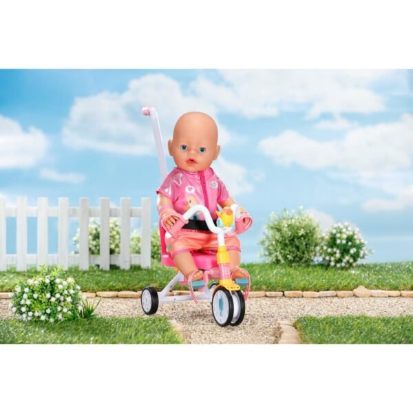 Baby Born Fiets Outfit 43 cm Roze/Oranje - Afbeelding 4
