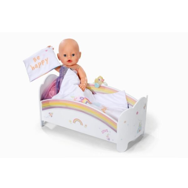 Baby Born Regenboog Bed + Licht en Geluid Wit - Afbeelding 3