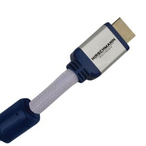 Hirschmann 695020368 High Speed Hdmi Kabel Met Ethernet Hdmi-connector Hdmi-connector 1.80 M Zilver