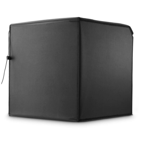 Hama ToGo Opvouwbare Mini Fotostudio + LED-Ringlamp 50x50 cm Zwart/Wit - Afbeelding 3