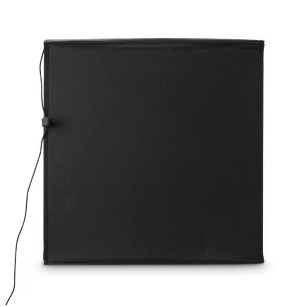 Hama ToGo Opvouwbare Mini Fotostudio + LED-Ringlamp 50x50 cm Zwart/Wit - Afbeelding 4