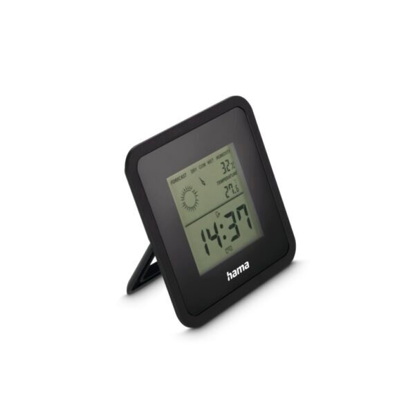 Hama Borneo Digitale Thermometer en Hygrometer voor Binnen Zwart - Afbeelding 2