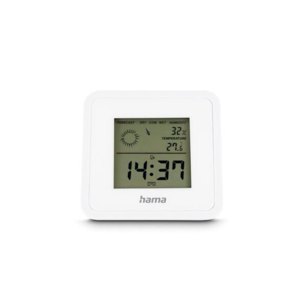 Hama Borneo Digitale Thermometer en Hygrometer voor Binnen Wit