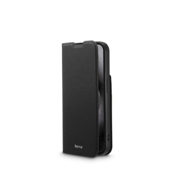 Hama Daily Protect Bookcase voor Apple iPhone 15 Pro Max Zwart - Afbeelding 3