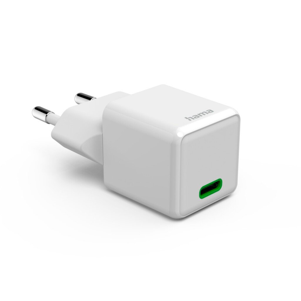 Hama Snellader USB-C PD/Qualcomm® Super-Mini-Charger 20 W Wit - Afbeelding 2