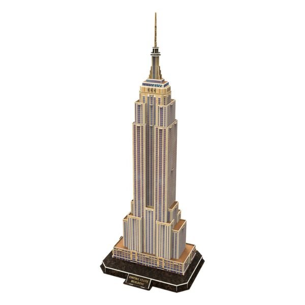 Cubic Fun National Geographic 3D Puzzel The Empire State Building 66 Stukjes - Afbeelding 2