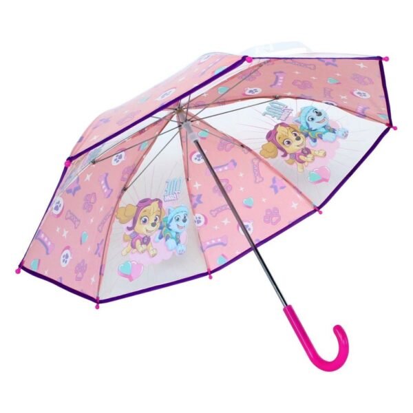 Paw Patrol Kinderparaplu 78 cm Roze - Afbeelding 3