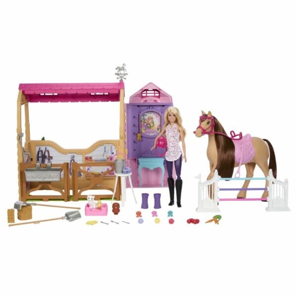 Barbie The Great Horse Chase Stal - Afbeelding 5
