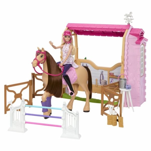 Barbie The Great Horse Chase Stal - Afbeelding 6