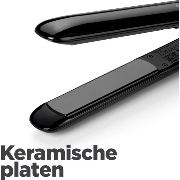 Babyliss Smooth Finish 230 Stijltang Zwart - Afbeelding 3
