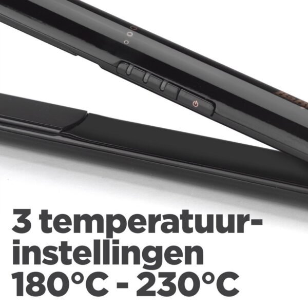 Babyliss Smooth Finish 230 Stijltang Zwart - Afbeelding 4