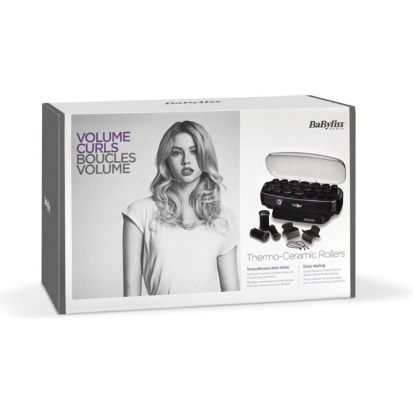 Babyliss RS035E Thermo Ceramic Rollers Krulset Zwart - Afbeelding 5