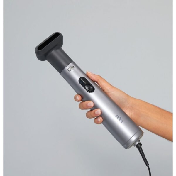 Braun AS4.3 BRAS430E Föhnborstel 1000W Zwart/Zilver - Afbeelding 3