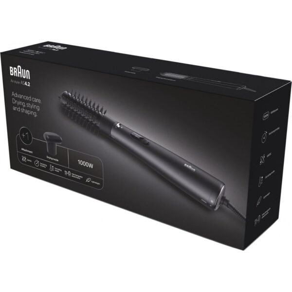 Braun AS4.2 BRAS420E Föhnborstel 1000W Zwart - Afbeelding 5