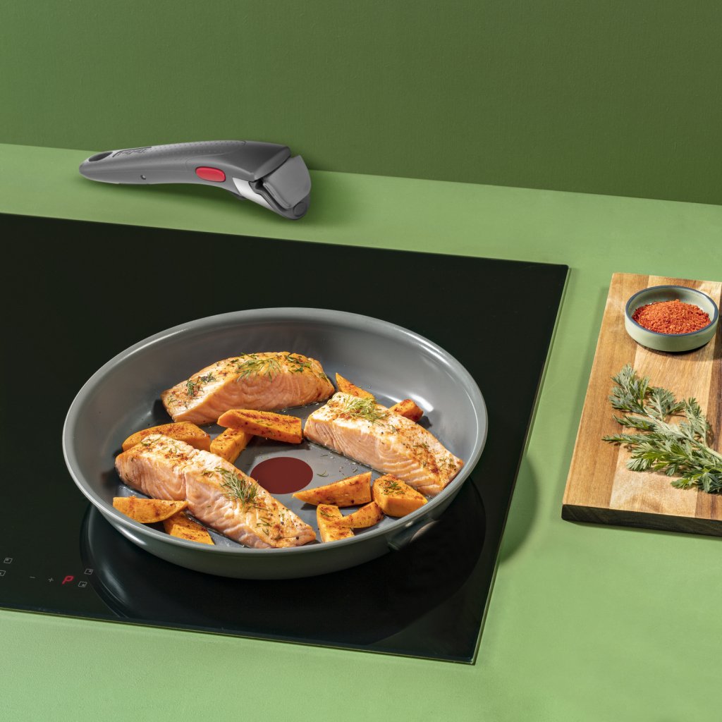 Tefal L26093 Ingenio Renew Koekenpannenset 3-delig Keramisch - Afbeelding 2
