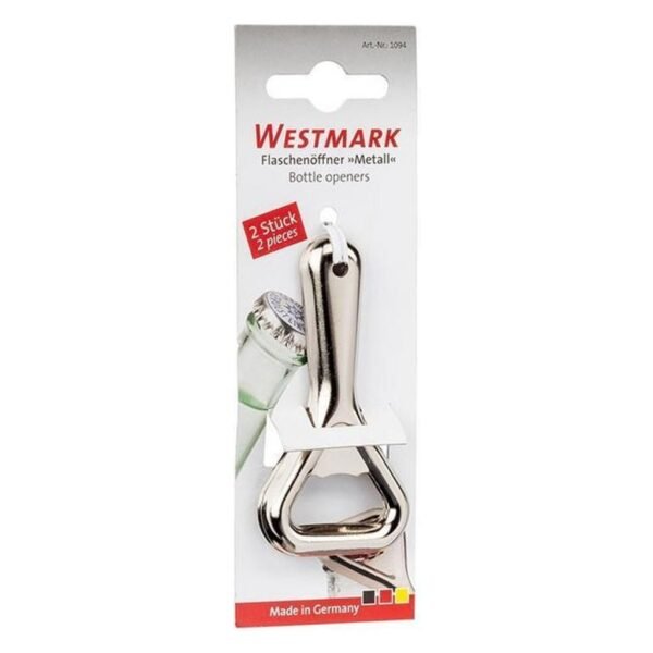 Westmark Flessenopener 2 Stuks RVS - Afbeelding 2