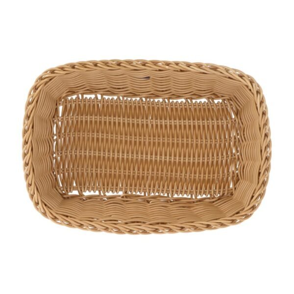 Westmark Broodmand Rieten Look Rechthoek 31x21x9 cm Beige/Kunststof - Afbeelding 2