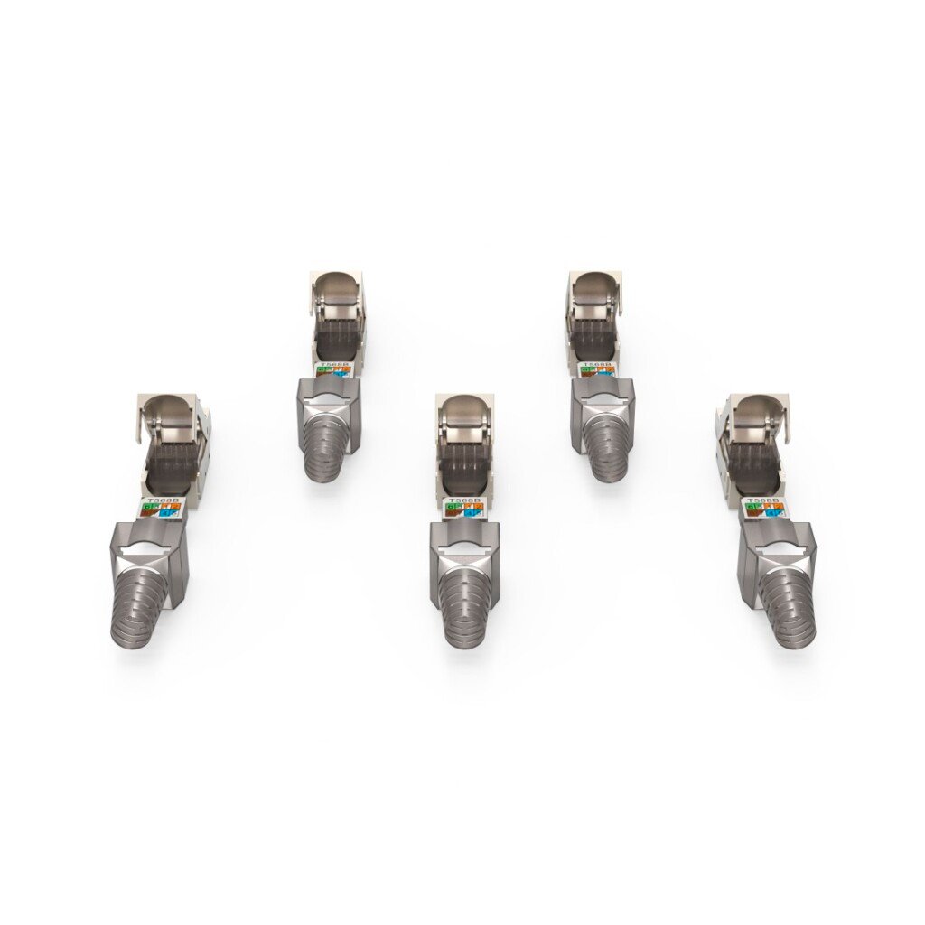 Hama Netwerkstekker CAT-6a 10 Gbit/s 5 Stuks - Afbeelding 3