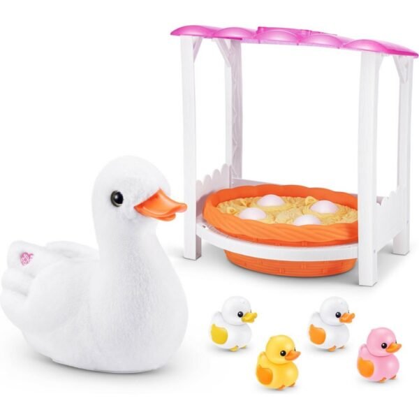 Zuru Pets Alive Mama Eend met Baby + Geluid - Afbeelding 2