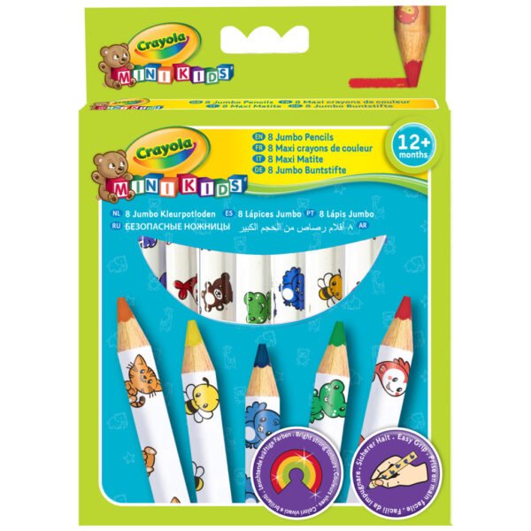 Crayola Mini Kids Kleurpotloden 8stuks - Afbeelding 4